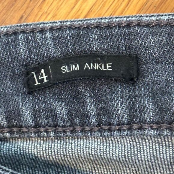 Talbots Flawless Five-Pocket Slim Ankle Jeans 14 - Picture 7 of 10